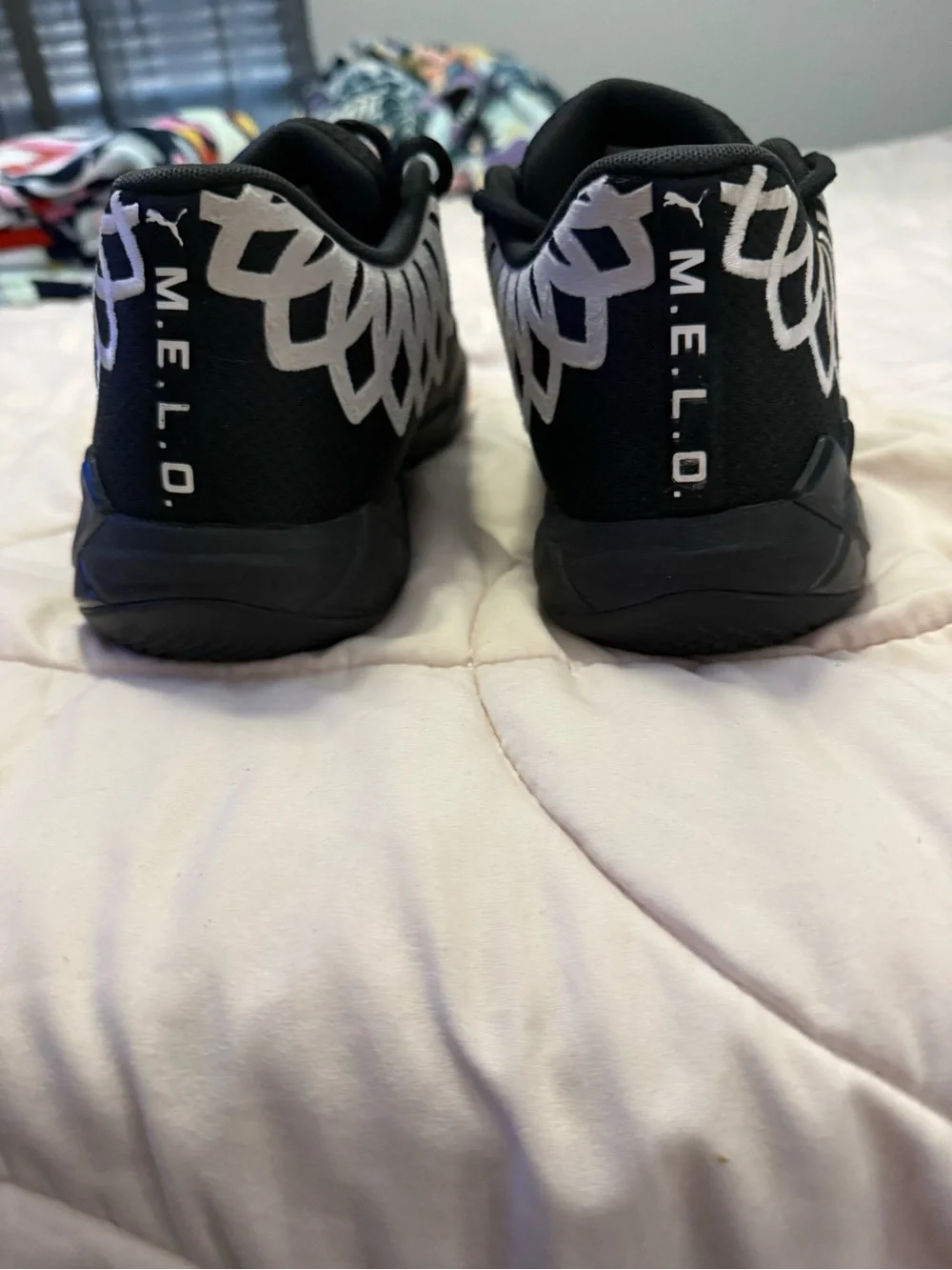 Puma MB01 Black and White Men's Sneakers